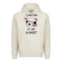 Oatmeal Heather I May Snap At Any Moment Premium Hoodie - Bettercallsaul