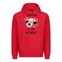 Red I May Snap At Any Moment Premium Hoodie - Bettercallsaul