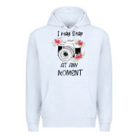 White I May Snap At Any Moment Premium Hoodie - Bettercallsaul