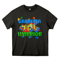 Asphalt grandma of a warrior Heavy Core Tee - Zillion Design Studio