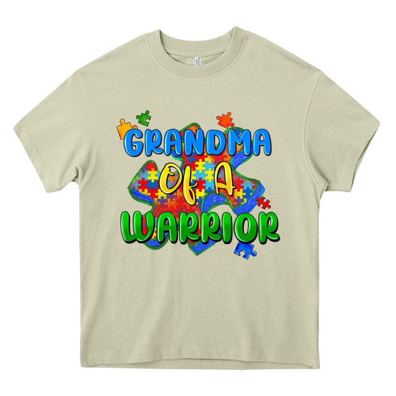 Grandma Of A Warrior Heavy Core Tee by Zillion Design Studio | Teevron