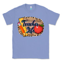 Colony Blue teacher life background 3200x2400 Classic Tee - AdoDesignShop