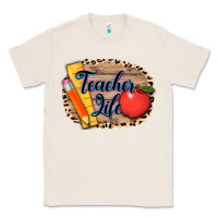 Natural teacher life background 3200x2400 Classic Tee - AdoDesignShop