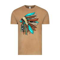 Indian Headdress Vintage Tee | Teevron