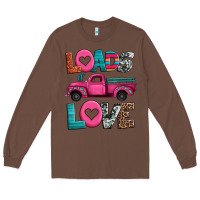 Chestnut loads of love valentine's day truck Long Sleeve Tee - Jasminsmagicworld