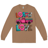 Toasted Coconut loads of love valentine's day truck Long Sleeve Tee - Jasminsmagicworld