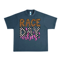 Midnight Navy race day vibes Urban Heavy Tee - Artiststas