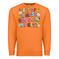 Carrot bit of a mess but doin' my best Premium Sweatshirt - Artiststas