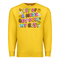 Lemon bit of a mess but doin' my best Premium Sweatshirt - Artiststas