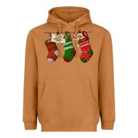 Meerkat Christmas Socks With Santa Letter Heavyweight Hoodie - LillyAllenDesigns