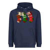 Christmas Socks With Santa Letter Heavyweight Hoodie | Teevron