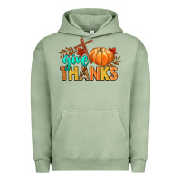 Pigment Oil Green give thanks Urban Hoodie - CowGirlArtShop