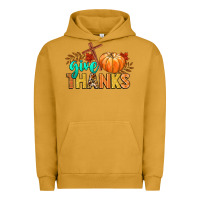 Pigment Peanut Butter give thanks Urban Hoodie - CowGirlArtShop