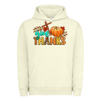 Pigment Pistachio give thanks Urban Hoodie - CowGirlArtShop