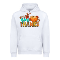 White give thanks Urban Hoodie - CowGirlArtShop