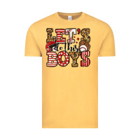 Vintage Mustard let's do this boys baseball Vintage Tee - Jasminsmagicworld