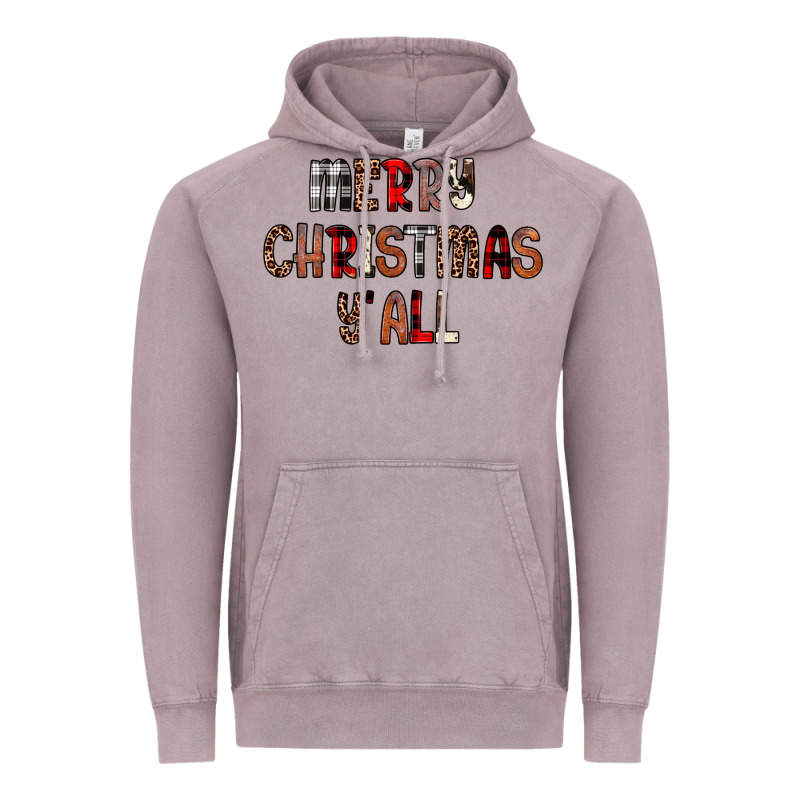 Merry Christmas Y All Vintage Hoodie by JahusDesignShop | Teevron