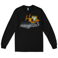 Black Bulldozer Long Sleeve Tee - LillyAllenDesigns