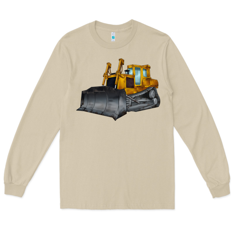 Bulldozer Long Sleeve Tee by LillyAllenDesigns | Teevron