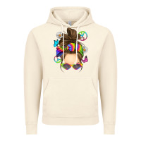 Vintage Artic messy bun tie dye Vintage Hoodie - RanaPortraitStore