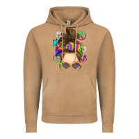 Vintage Camel messy bun tie dye Vintage Hoodie - RanaPortraitStore