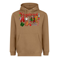 Toasted Coconut Registered Nurse Christmas Heavyweight Hoodie - LillyAllenDesigns