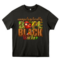 Asphalt unapologetically dope black teacher juneteenth Heavy Core Tee - texasbilliewilder