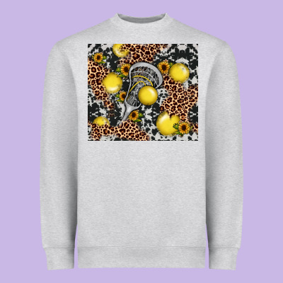 Lacrosse Heavyweight Sweatshirt Designed By Jahusdesignshop
