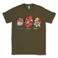 Army Green teach love inspire Classic Tee - AdoDesignShop