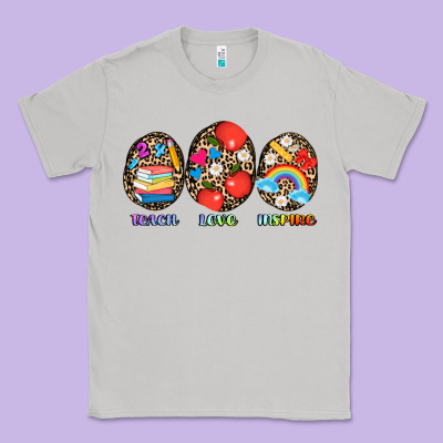 Teach Love Inspire Classic Tee Designed By Adodesignshop