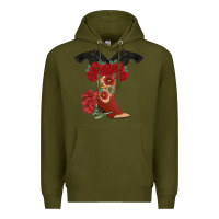 Army Green Cowboy Boots Premium Hoodie - Bettercallsaul