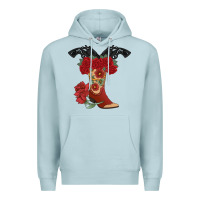 Blue Mist Cowboy Boots Premium Hoodie - Bettercallsaul