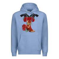 Colony Blue Cowboy Boots Premium Hoodie - Bettercallsaul