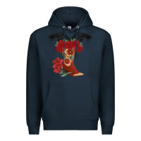Navy Cowboy Boots Premium Hoodie - Bettercallsaul