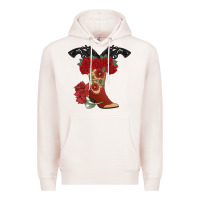 Pale Pink Cowboy Boots Premium Hoodie - Bettercallsaul