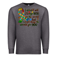 Charcoal Heather autism awareness Premium Sweatshirt - Artiststas