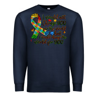 Navy autism awareness Premium Sweatshirt - Artiststas