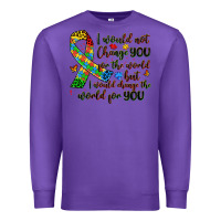 Purple autism awareness Premium Sweatshirt - Artiststas