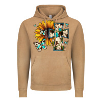 Vintage Camel cross with sunflower Vintage Hoodie - JahusDesignShop