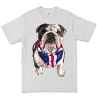 Dove Grey english bulldog Premium Tee - RanaPortraitStore