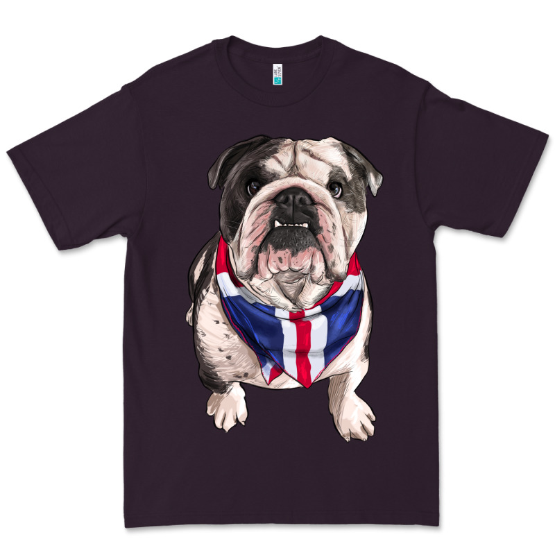 English Bulldog Premium Tee by RanaPortraitStore | Teevron