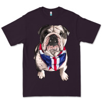 Plum english bulldog Premium Tee - RanaPortraitStore