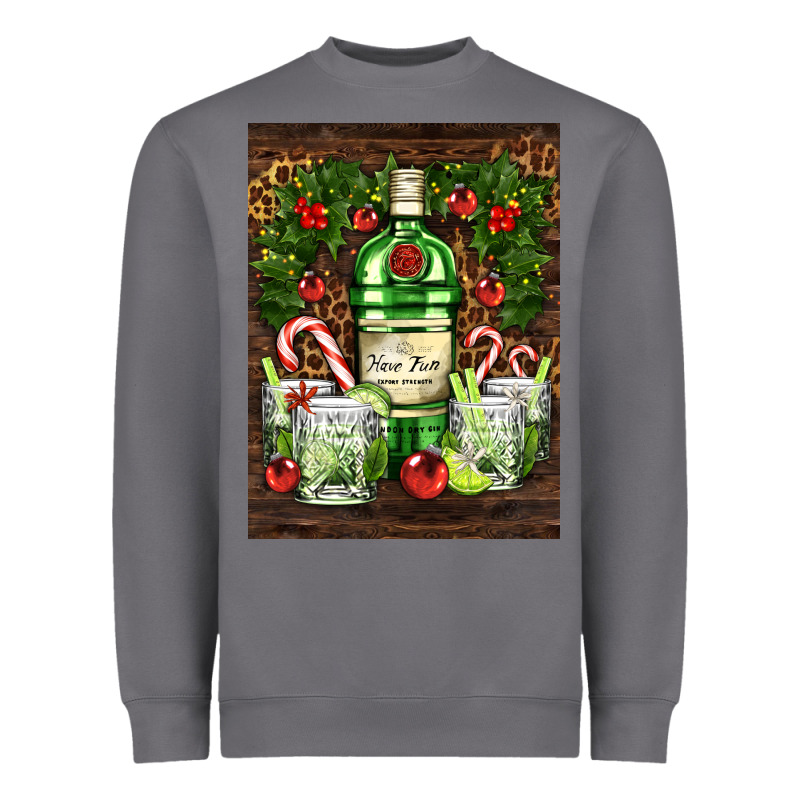 Gin Tonic Cocktail Heavyweight Sweatshirt by AdoDesignShop | Teevron