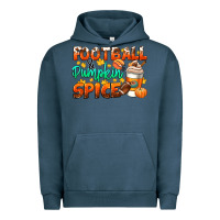 Pigment Midnight Navy football pumpkin spice Urban Hoodie - CowGirlArtShop