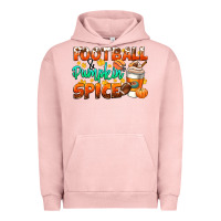 Pigment Salmon football pumpkin spice Urban Hoodie - CowGirlArtShop