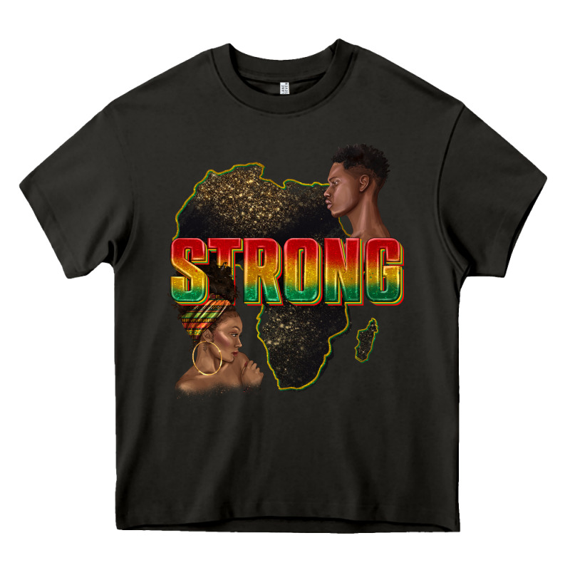 Strong With Glitter Heavy Core Tee by texasbilliewilder | Teevron