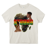 Cream strong with glitter Heavy Core Tee - texasbilliewilder
