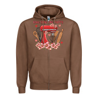 Chestnut bake same one happy Zipper Hoodie - MaliasSmallBusiness