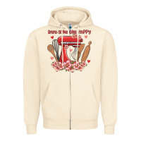 Sandshell bake same one happy Zipper Hoodie - MaliasSmallBusiness
