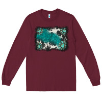 Burgundy gemstones background Long Sleeve Tee - BarkalooDesign
